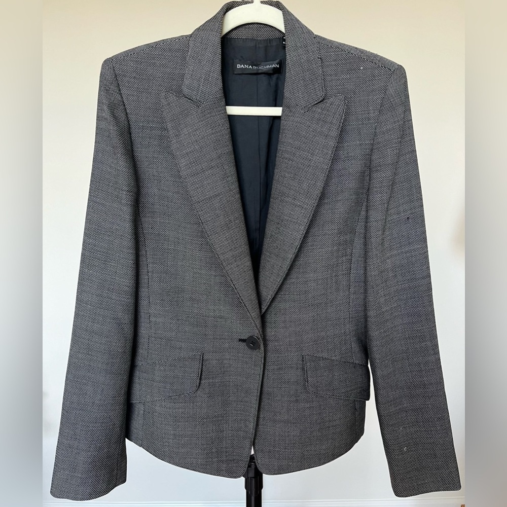 Dana Buchman Business Casual Wool Blazer Jacket